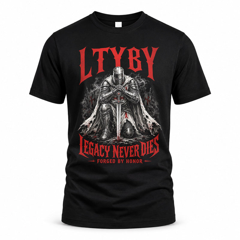LTYBY HS90-K04-109 - NAME Legacy Never Dies Forged By Honor Personalized Knight