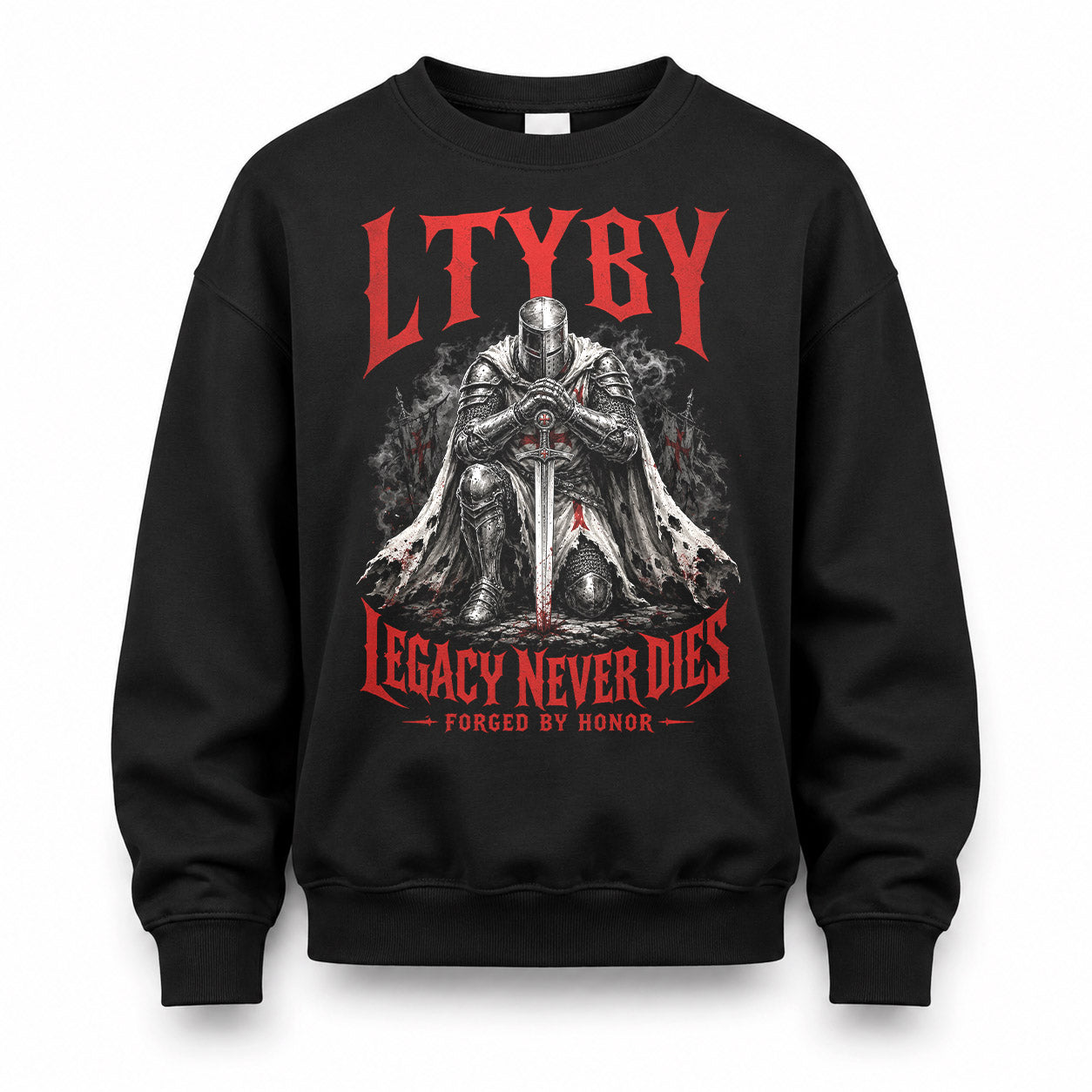 LTYBY HS90-K04-109 - NAME Legacy Never Dies Forged By Honor Personalized Knight