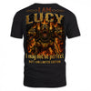 LUCY MP88-F2-168–Personalized Bold Quote Apparel “I Am NAME I May Not Be Perfect But I Am Limited Edition