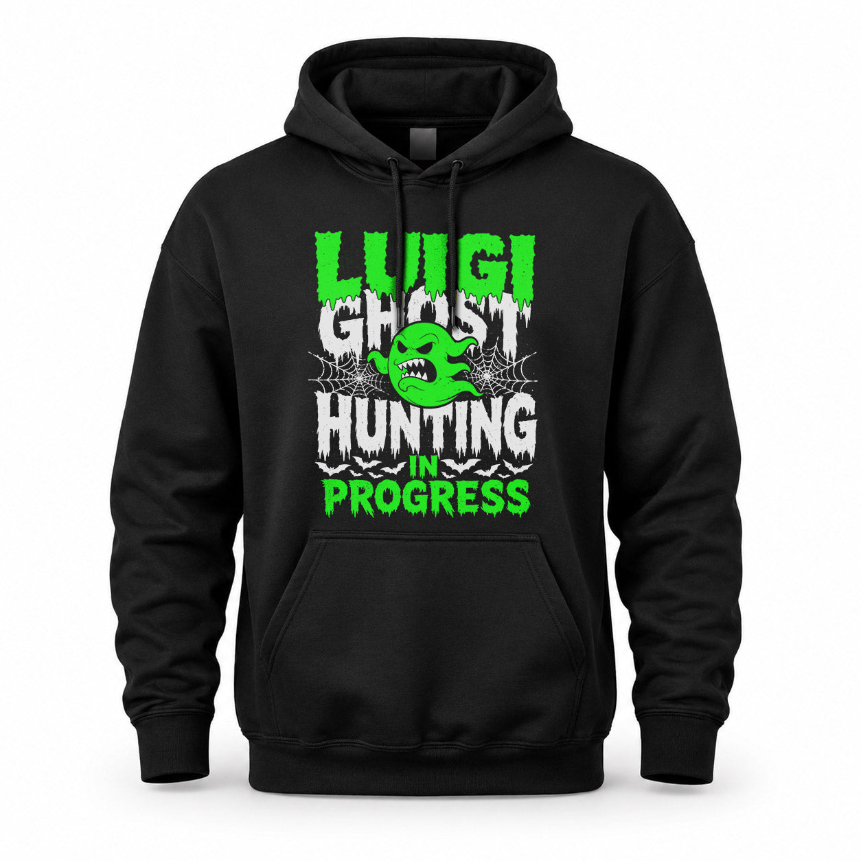 LUIGI HW22-K06-109 - NAME Ghost Hunting In Progress Personalized Halloween Shirt