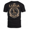LUISA PH55-T25-Personalized Name Quote Apparel “I Am NAME May Not Be Perfect But I Am Limited Edition”