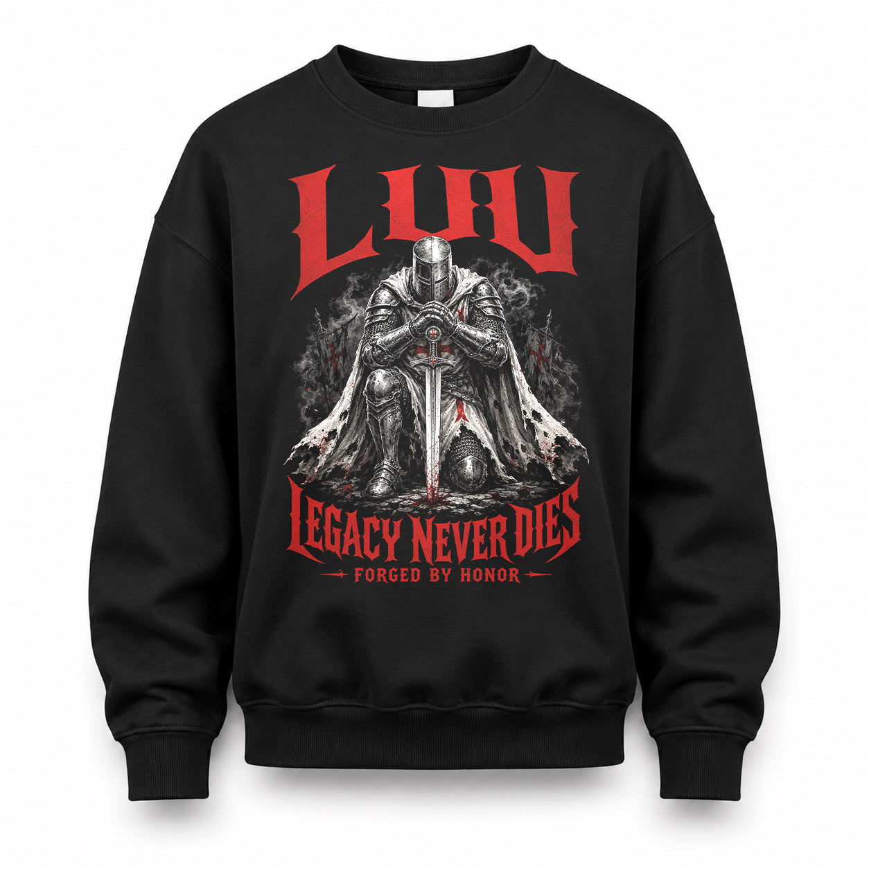 LUU HS90-K04-109 - NAME Legacy Never Dies Forged By Honor Personalized Knight