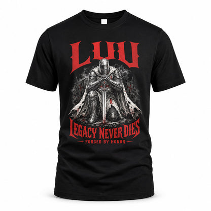 LUU HS90-K04-109 - NAME Legacy Never Dies Forged By Honor Personalized Knight