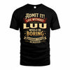 LUU TP65-K5-268–Personalized Funny Quote Apparel “Life Without NAME Would Be Boring”