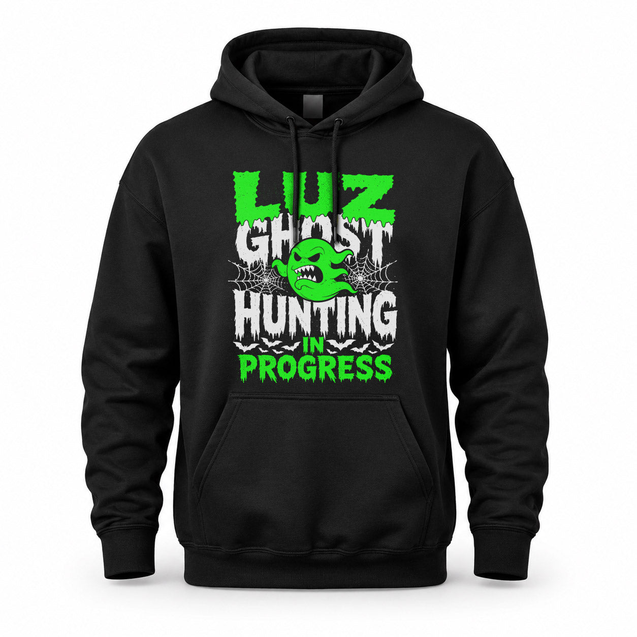 LUZ HW22-K06-109 - NAME Ghost Hunting In Progress Personalized Halloween Shirt