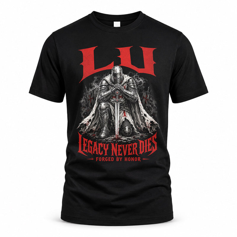 LU HS90-K04-109 - NAME Legacy Never Dies Forged By Honor Personalized Knight