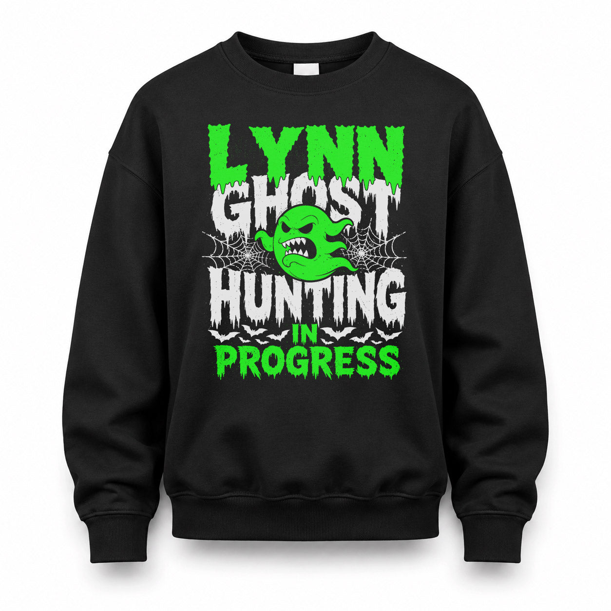 LYNN HW22-K06-109 - NAME Ghost Hunting In Progress Personalized Halloween Shirt