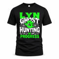 LYN HW22-K06-109 - NAME Ghost Hunting In Progress Personalized Halloween Shirt