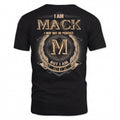 MACK PH55-T25-Personalized Name Quote Apparel “I Am NAME May Not Be Perfect But I Am Limited Edition”