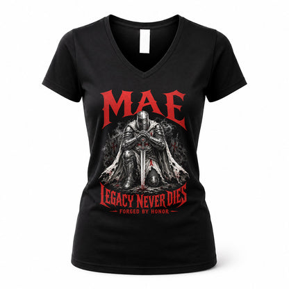 MAE HS90-K04-109 - NAME Legacy Never Dies Forged By Honor Personalized Knight