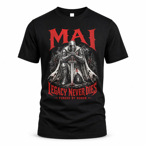 MAI HS90-K04-109 - NAME Legacy Never Dies Forged By Honor Personalized Knight