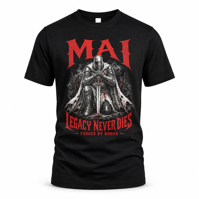 MAI HS90-K04-109 - NAME Legacy Never Dies Forged By Honor Personalized Knight