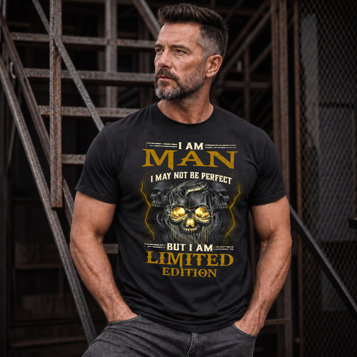 MAN LM66-K04-125 - NAME I May Not Be Perfect But I Am Limited Edition