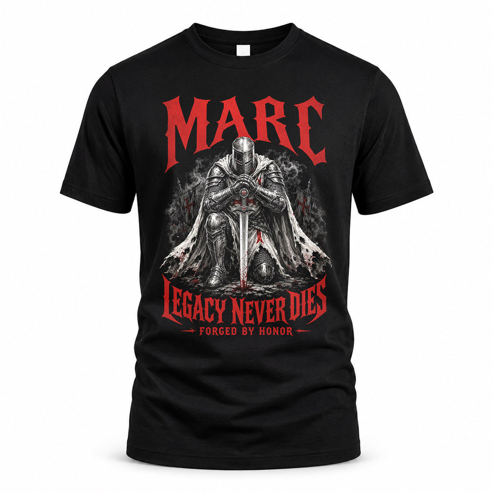MARC HS90-K04-109 - NAME Legacy Never Dies Forged By Honor Personalized Knight
