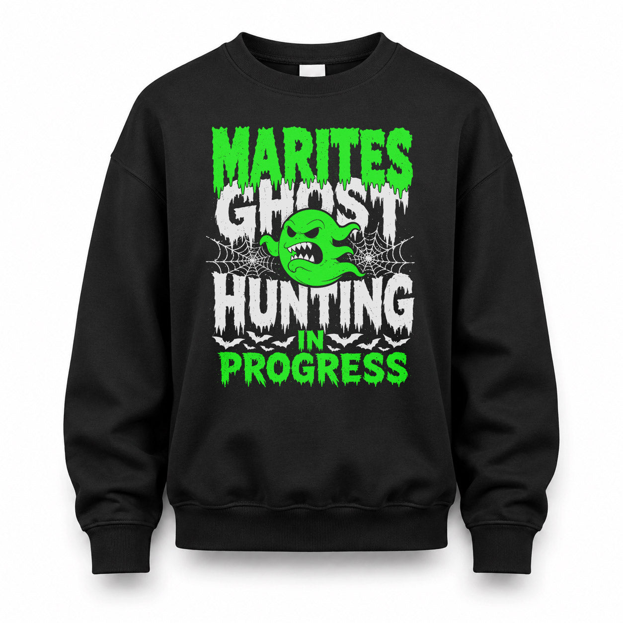 MARITES HW22-K06-109 - NAME Ghost Hunting In Progress Personalized Halloween Shirt