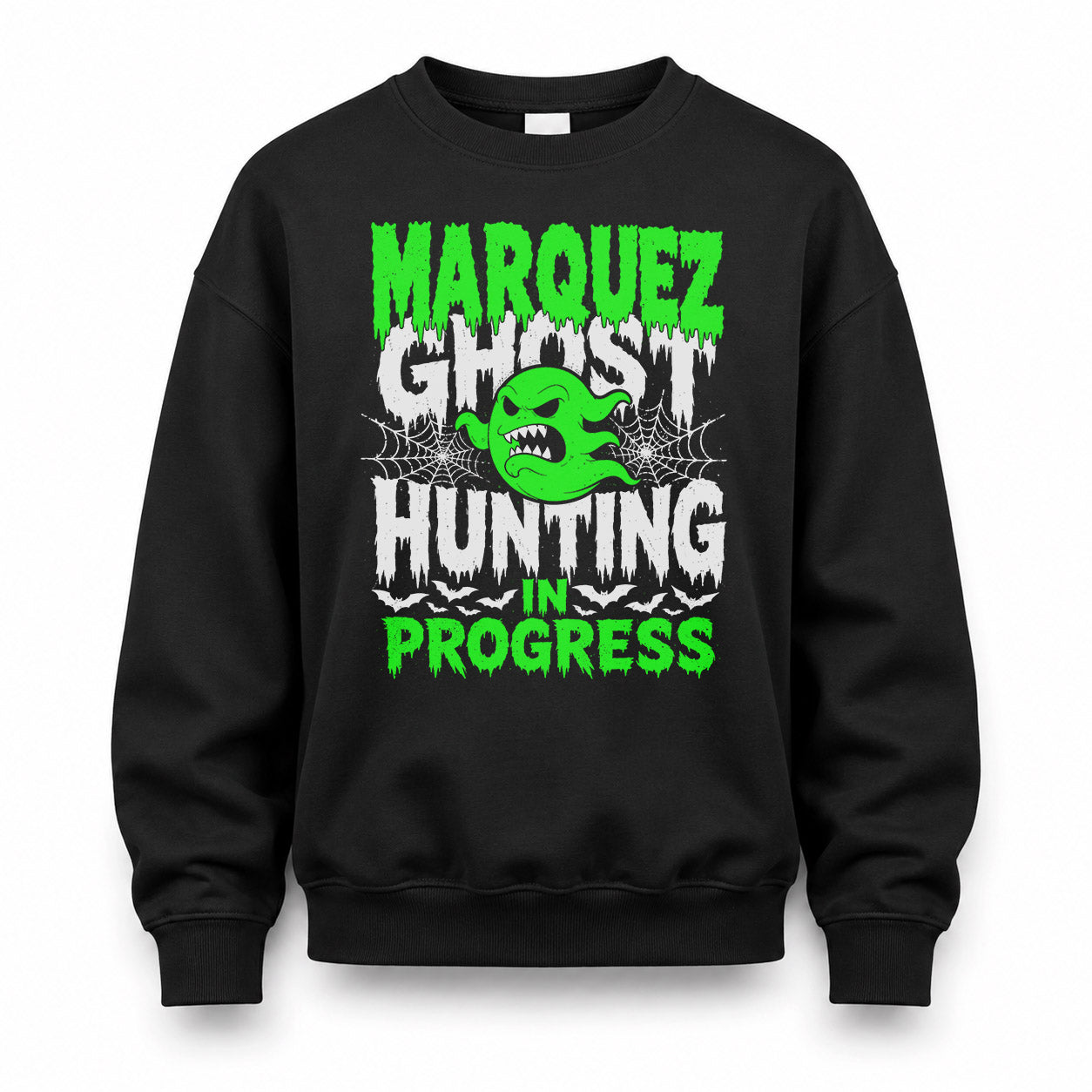 MARQUEZ HW22-K06-109 - NAME Ghost Hunting In Progress Personalized Halloween Shirt