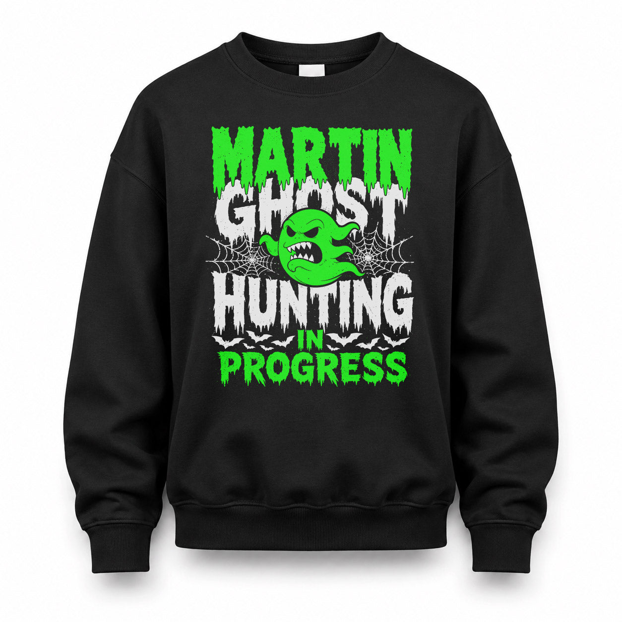 MARTIN HW22-K06-109 - NAME Ghost Hunting In Progress Personalized Halloween Shirt