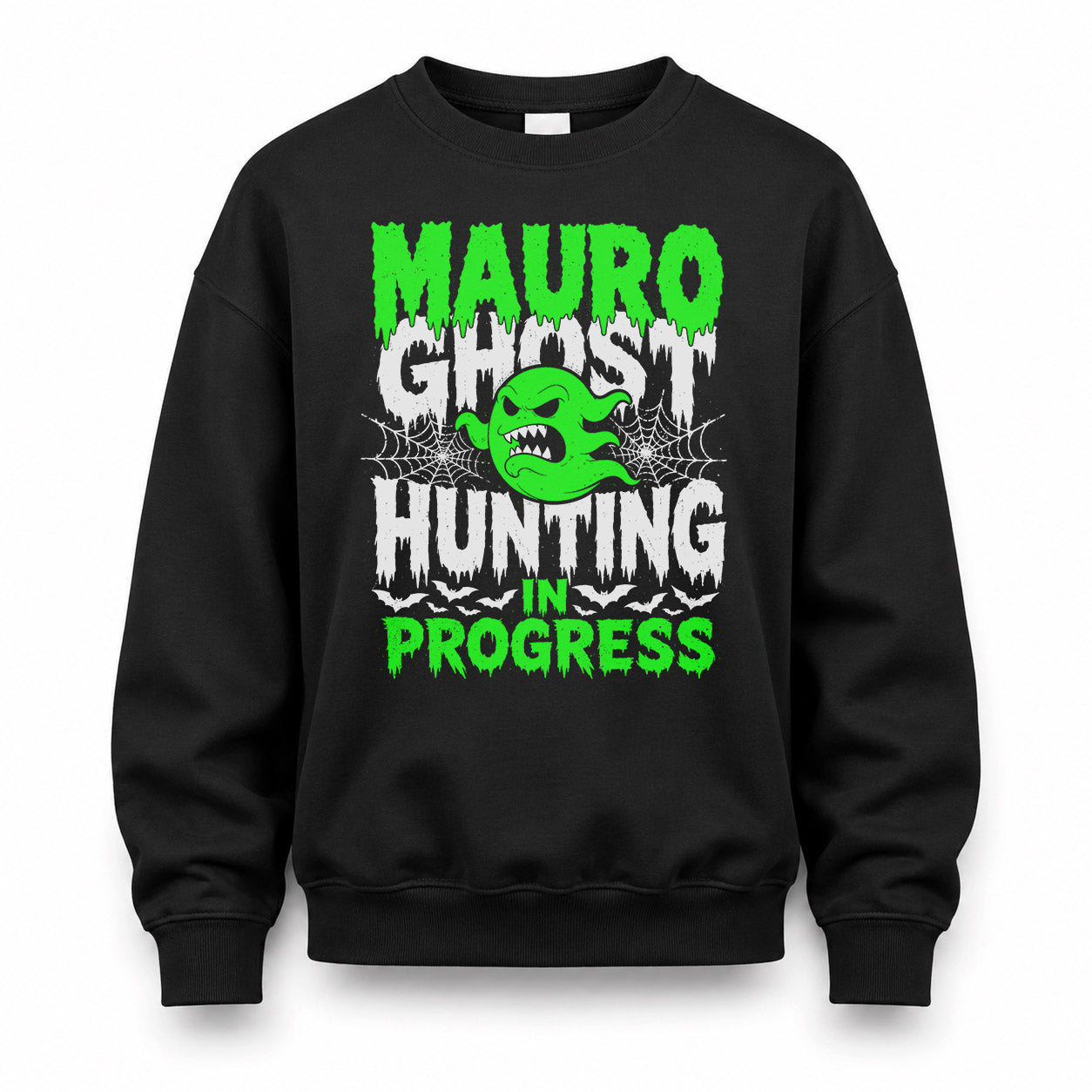 MAURO HW22-K06-109 - NAME Ghost Hunting In Progress Personalized Halloween Shirt