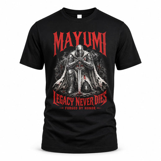 MAYUMI HS90-K04-109 - NAME Legacy Never Dies Forged By Honor Personalized Knight