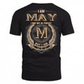MAY PH55-T25-Personalized Name Quote Apparel “I Am NAME May Not Be Perfect But I Am Limited Edition”