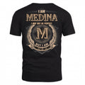 MEDINA PH55-T25-Personalized Name Quote Apparel “I Am NAME May Not Be Perfect But I Am Limited Edition”