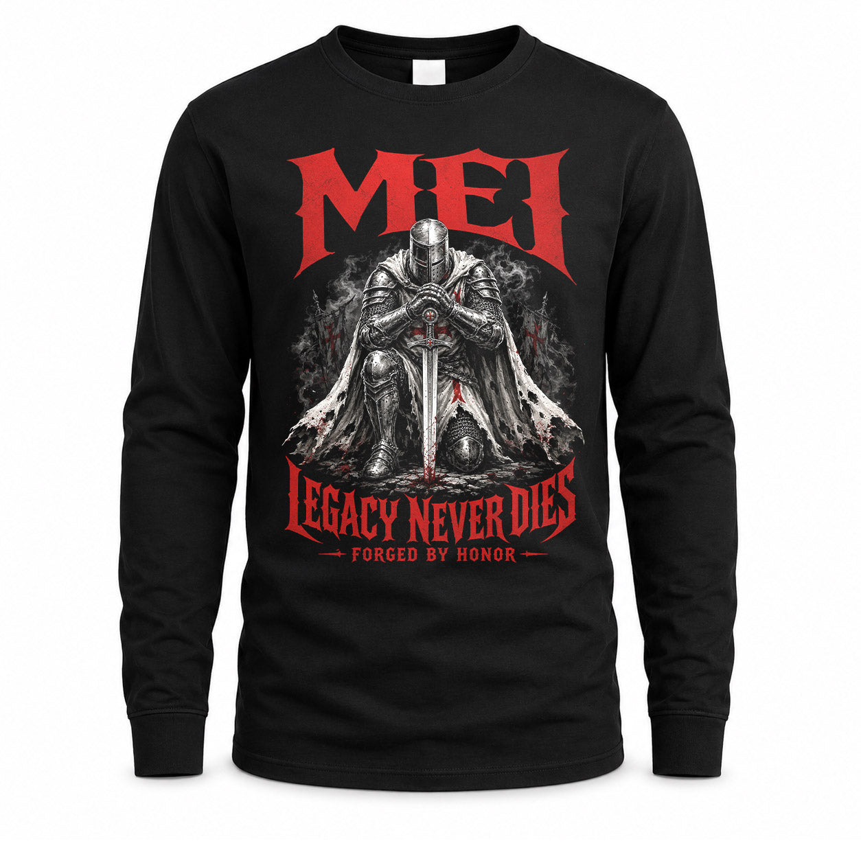 MEI HS90-K04-109 - NAME Legacy Never Dies Forged By Honor Personalized Knight