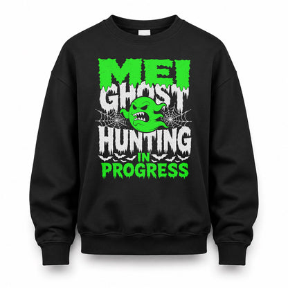 MEI HW22-K06-109 - NAME Ghost Hunting In Progress Personalized Halloween Shirt
