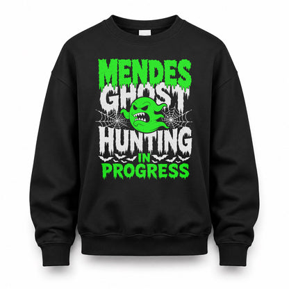 MENDES HW22-K06-109 - NAME Ghost Hunting In Progress Personalized Halloween Shirt