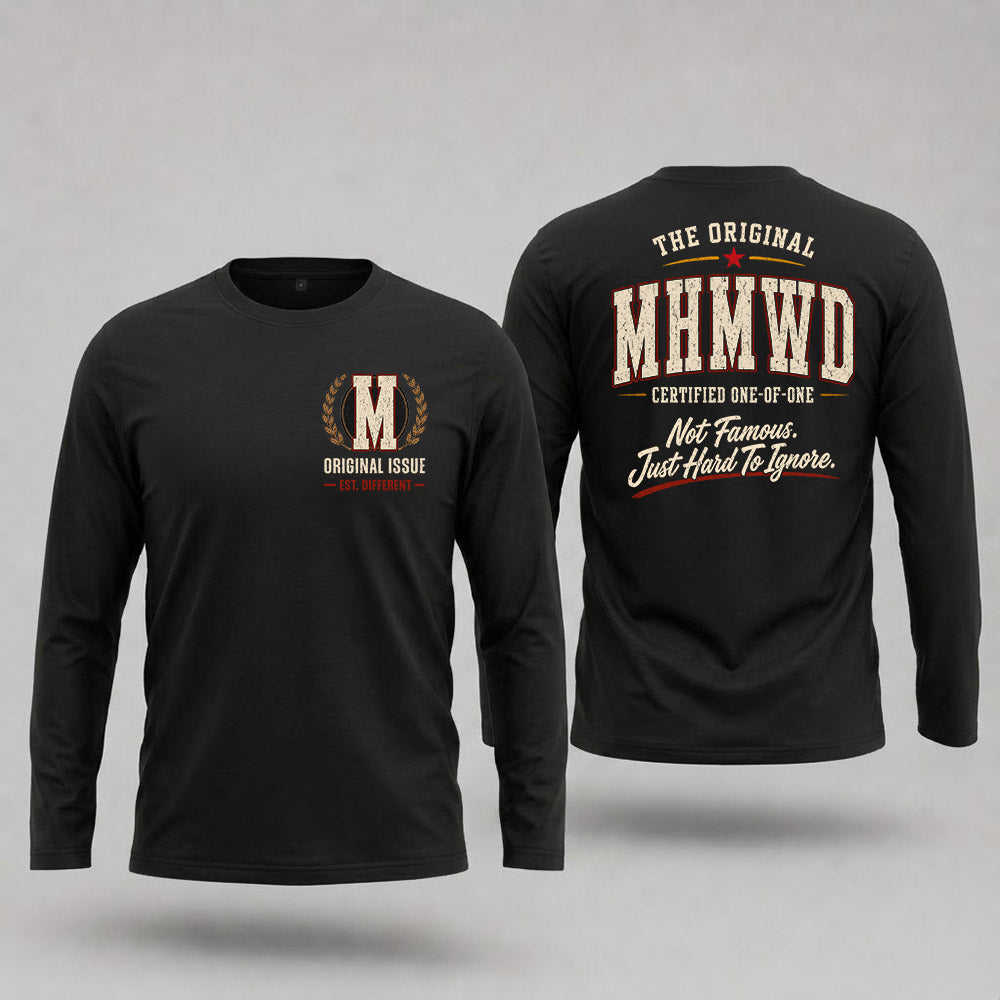 MHMWD W68-F2-168 – Personalized Original Issue Apparel “The Original NAME Certified One-of-One"