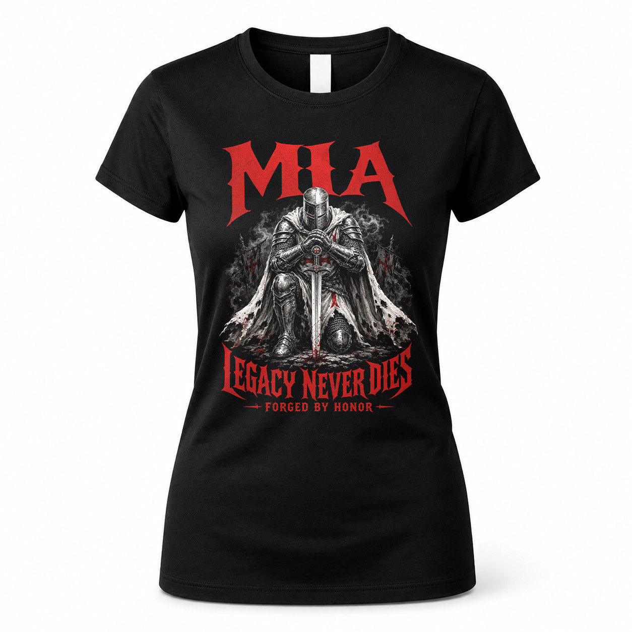 MIA HS90-K04-109 - NAME Legacy Never Dies Forged By Honor Personalized Knight