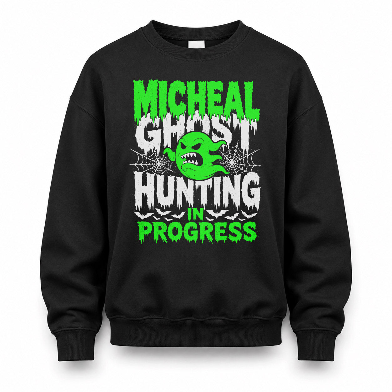 MICHEAL HW22-K06-109 - NAME Ghost Hunting In Progress Personalized Halloween Shirt