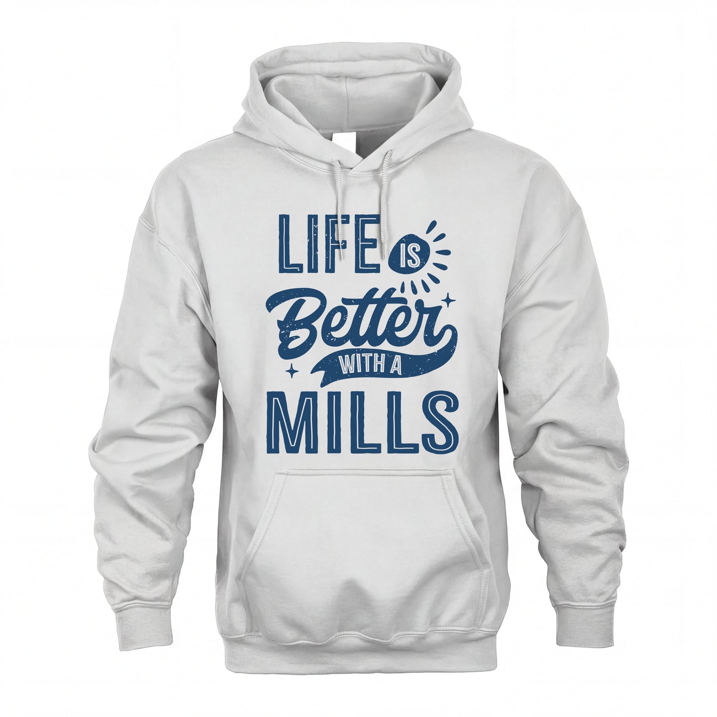 MILLS HH88-K2–Personalized Name Quote T-Shirt Life Is Better With Unisex Gift