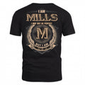 MILLS PH55-T25-Personalized Name Quote Apparel “I Am NAME May Not Be Perfect But I Am Limited Edition”