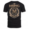 MING PH55-T25-Personalized Name Quote Apparel “I Am NAME May Not Be Perfect But I Am Limited Edition”