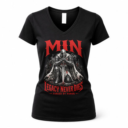 MIN HS90-K04-109 - NAME Legacy Never Dies Forged By Honor Personalized Knight