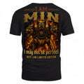 MIN MP88-F2-168–Personalized Bold Quote Apparel “I Am NAME I May Not Be Perfect But I Am Limited Edition