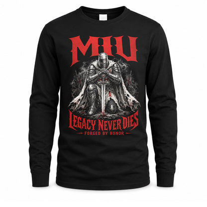 MIU HS90-K04-109 - NAME Legacy Never Dies Forged By Honor Personalized Knight