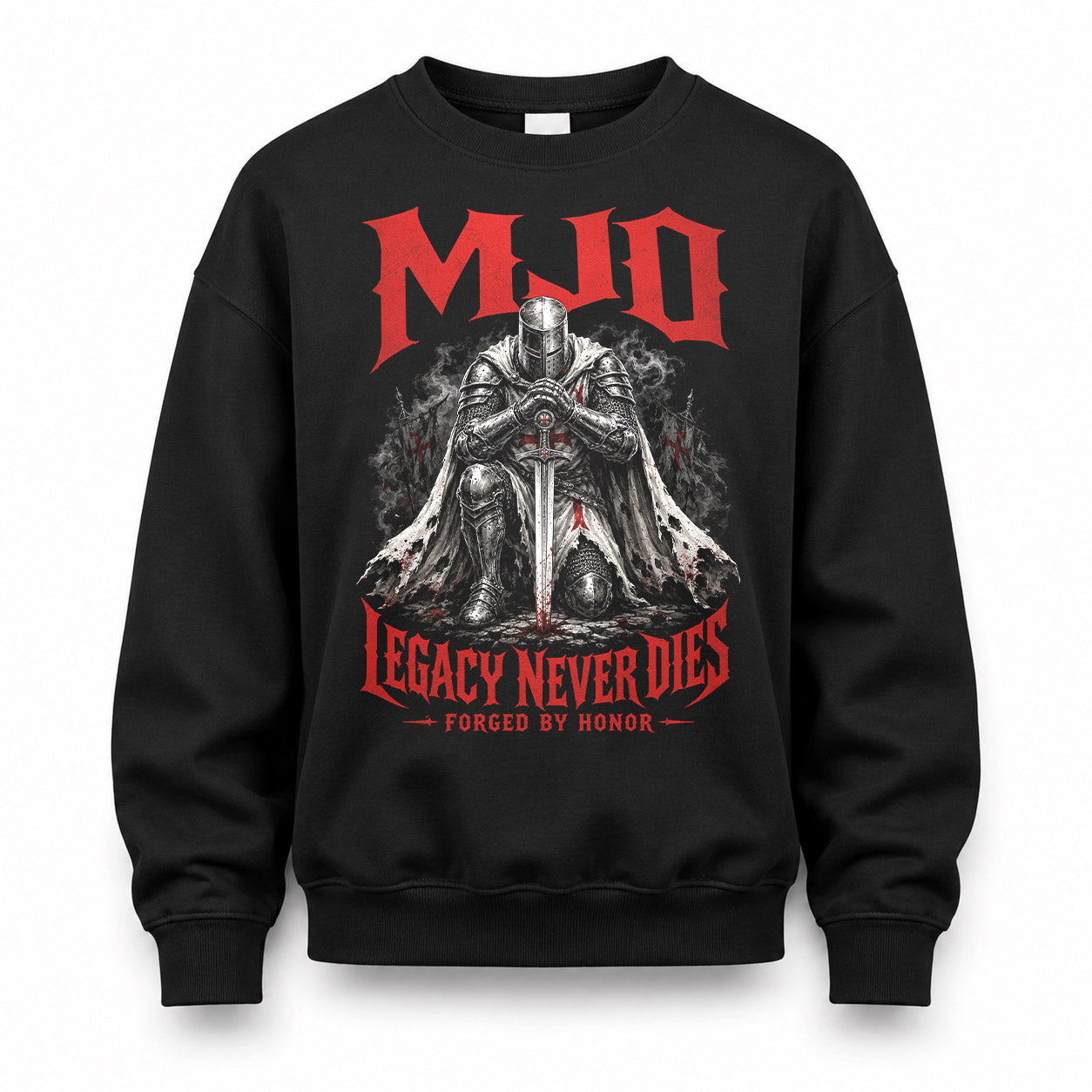 MJD HS90-K04-109 - NAME Legacy Never Dies Forged By Honor Personalized Knight