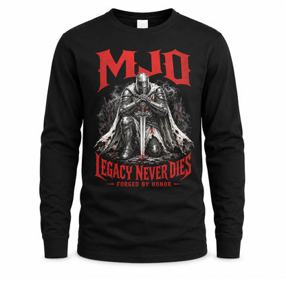 MJD HS90-K04-109 - NAME Legacy Never Dies Forged By Honor Personalized Knight