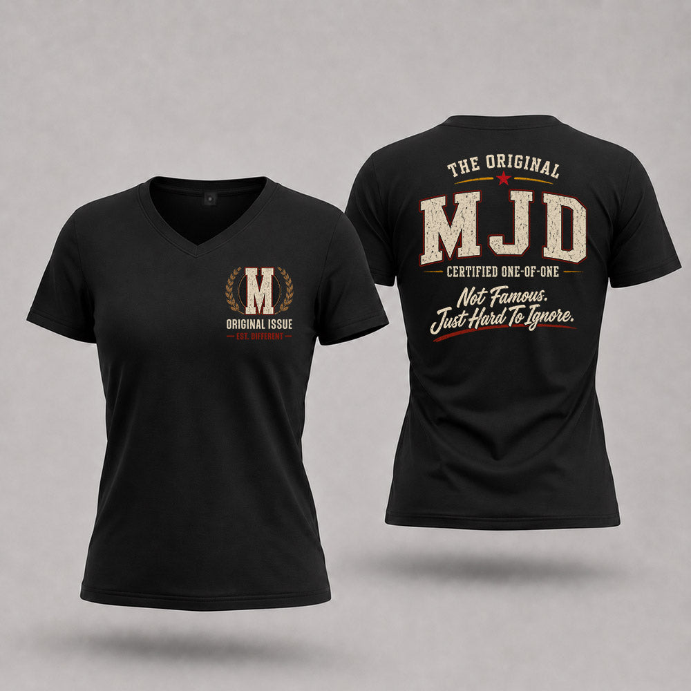 MJD W68-F2-168 – Personalized Original Issue Apparel “The Original NAME Certified One-of-One"
