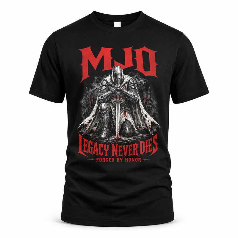 MJD HS90-K04-109 - NAME Legacy Never Dies Forged By Honor Personalized Knight