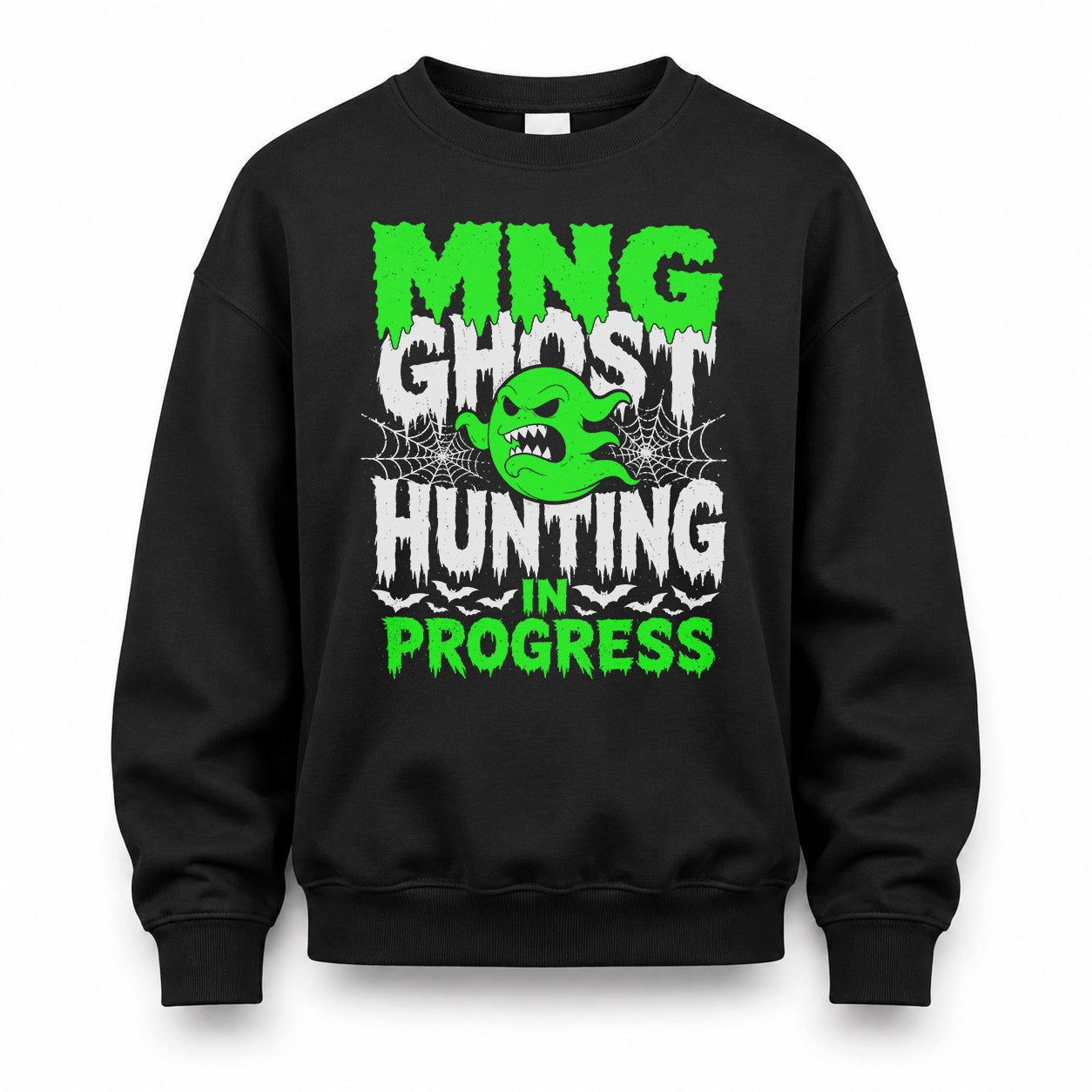 MNG HW22-K06-109 - NAME Ghost Hunting In Progress Personalized Halloween Shirt