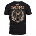 MNG PH55-T25-Personalized Name Quote Apparel “I Am NAME May Not Be Perfect But I Am Limited Edition”