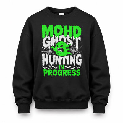 MOHD HW22-K06-109 - NAME Ghost Hunting In Progress Personalized Halloween Shirt