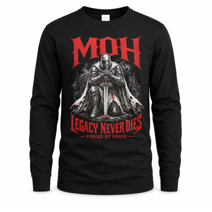 MOH HS90-K04-109 - NAME Legacy Never Dies Forged By Honor Personalized Knight