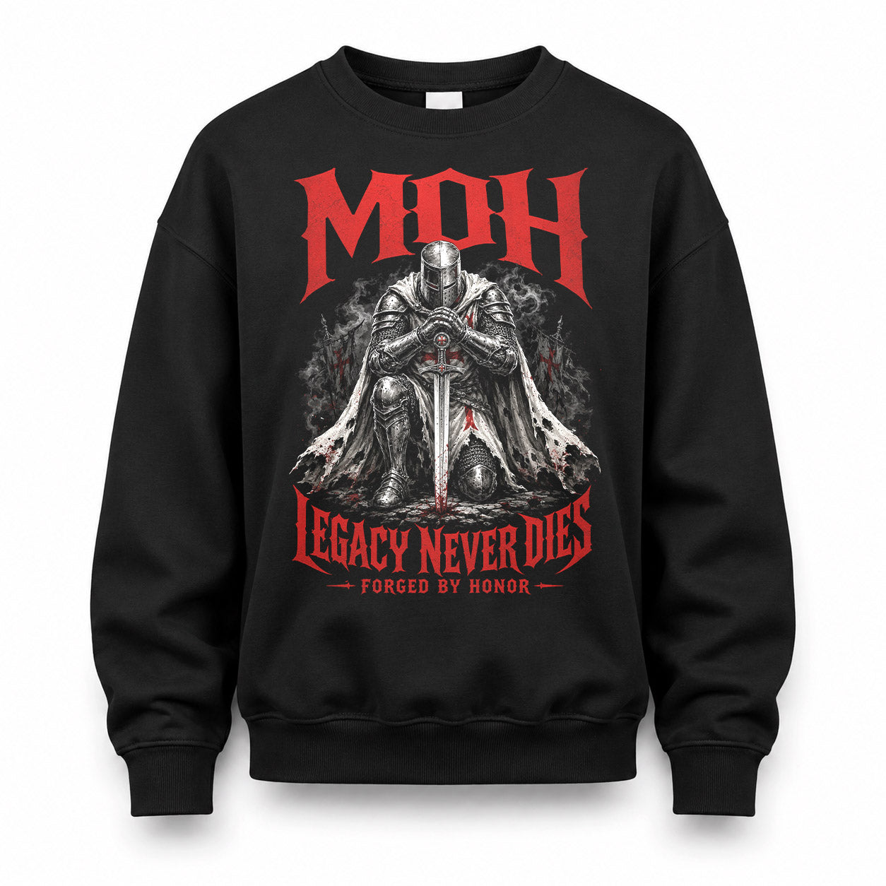 MOH HS90-K04-109 - NAME Legacy Never Dies Forged By Honor Personalized Knight