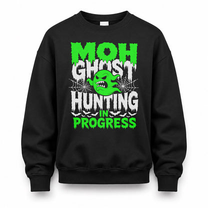 MOH HW22-K06-109 - NAME Ghost Hunting In Progress Personalized Halloween Shirt