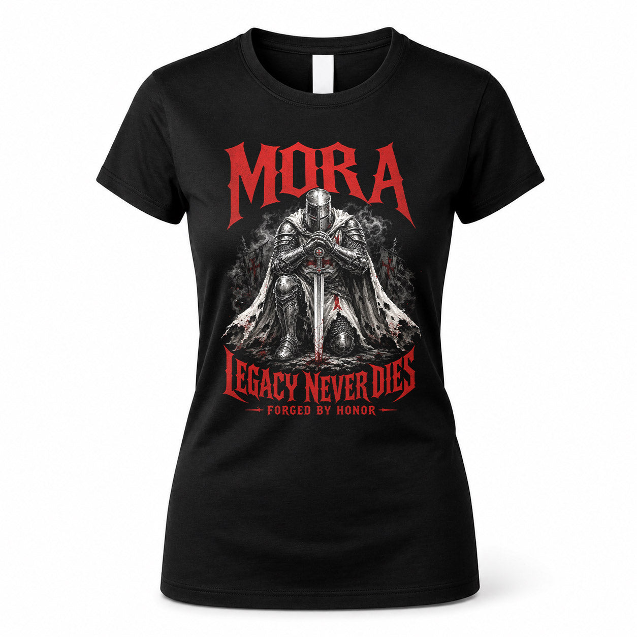 MORA HS90-K04-109 - NAME Legacy Never Dies Forged By Honor Personalized Knight