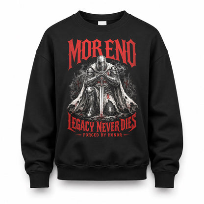 MORENO HS90-K04-109 - NAME Legacy Never Dies Forged By Honor Personalized Knight
