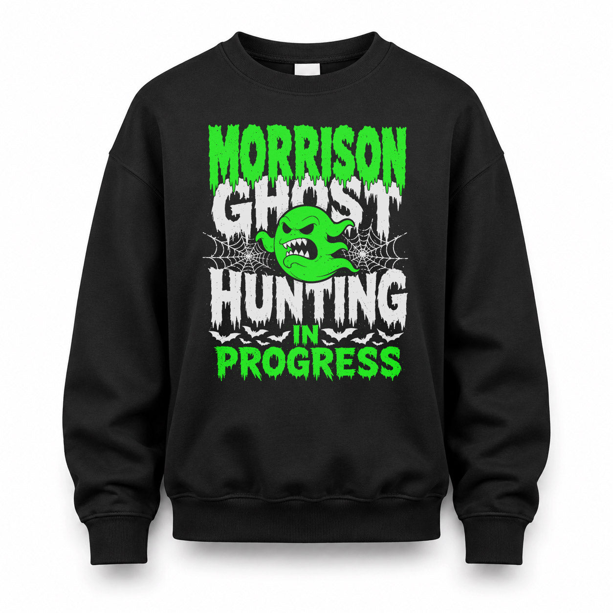 MORRISON HW22-K06-109 - NAME Ghost Hunting In Progress Personalized Halloween Shirt